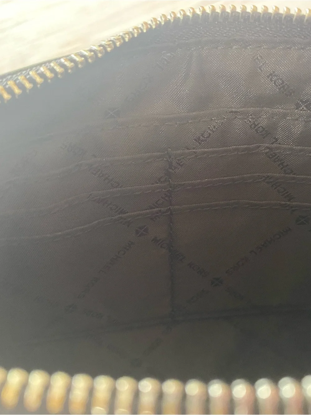 Michael Kors compact wristlet